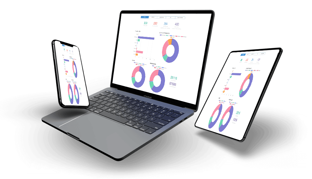laptop mockup image analytics